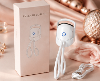 Rizador Eléctrico de Pestañas Recargable USB
