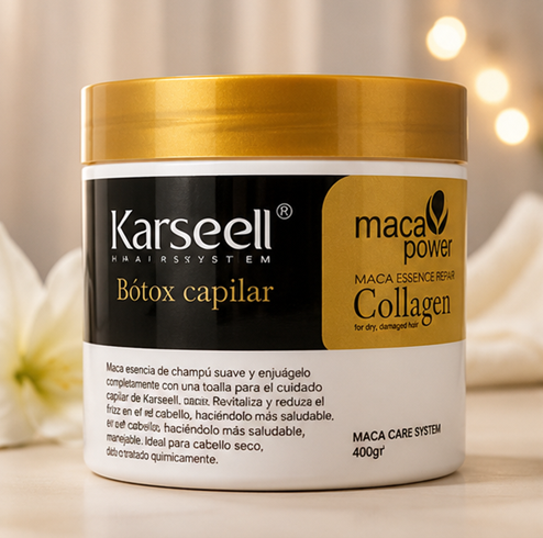 Karseell® Botox Capilar con Colágeno y Maca Power 400 g