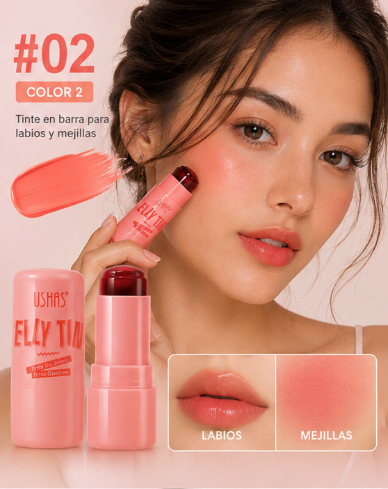 💗 Jelly Tint USHAS – Tinta Gelatina para Labios y Mejillas