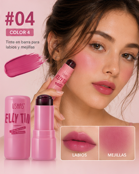 💗 Jelly Tint USHAS – Tinta Gelatina para Labios y Mejillas